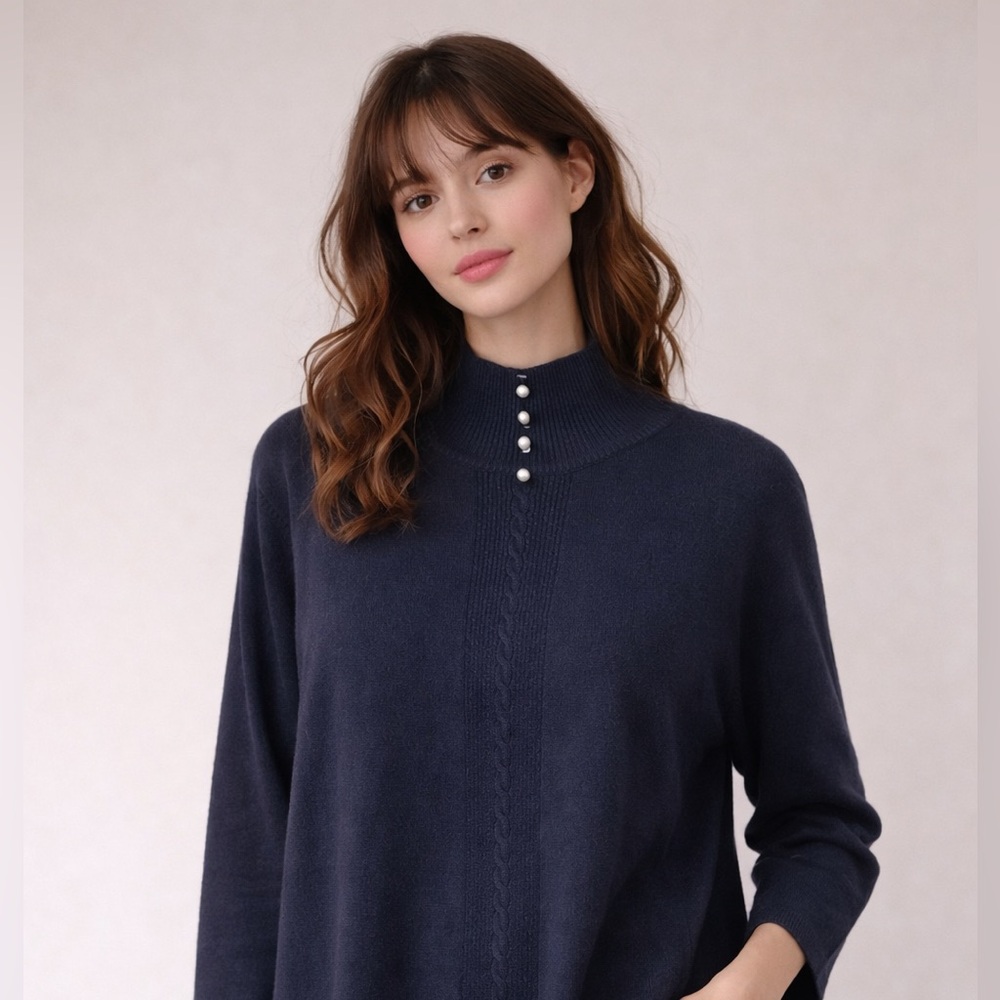 Vintage HER Turtleneck Sweater